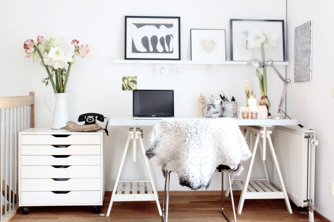 Decora tu espacio de trabajo en casa